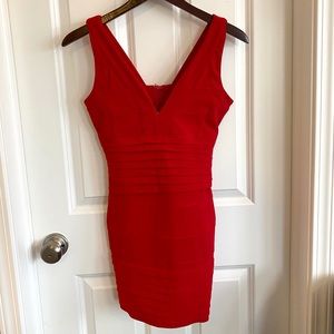Closet Closing Nov 21: Tobi Red Fitted Mini Dress